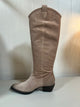 Boots Cowboy Suede Soft Pink