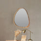 Mirror Curved - Mango Wood