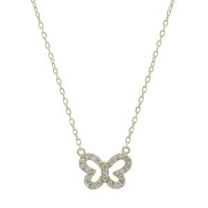 VIA London - Butterfly Openwork Necklace