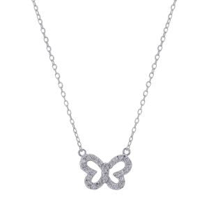 VIA London - Butterfly Openwork Necklace