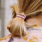 Hair Tie  - Gold Bling Bee - Ballet Pink