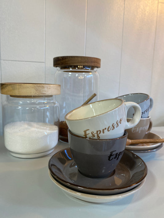 Cup and Saucer - ESPRESSO - Latte - 100ml
