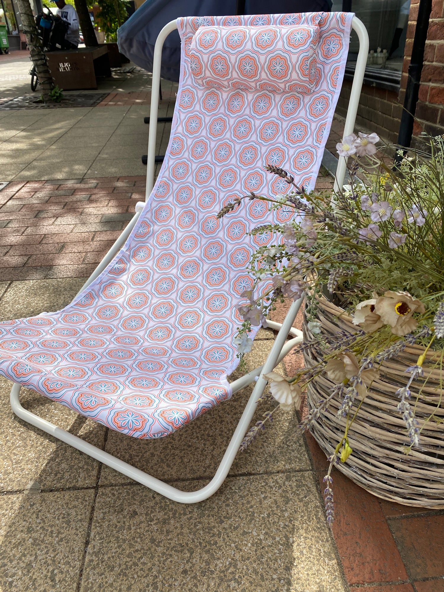 Beach Chair - FESTIVAL - Orange - Foldable