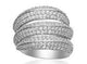 SIF JAKOBS - Cappaccio Ring-925 Sterling Silver- White Cubic Zirconia