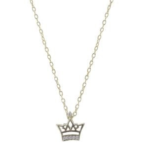 VIA London - Mini Crown Necklace