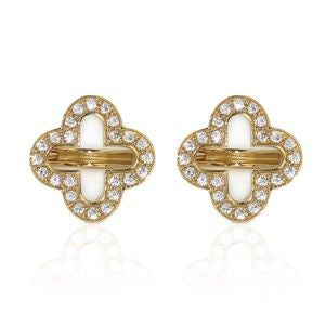 Juleo Jewellery - Large Stud Clover Earrings