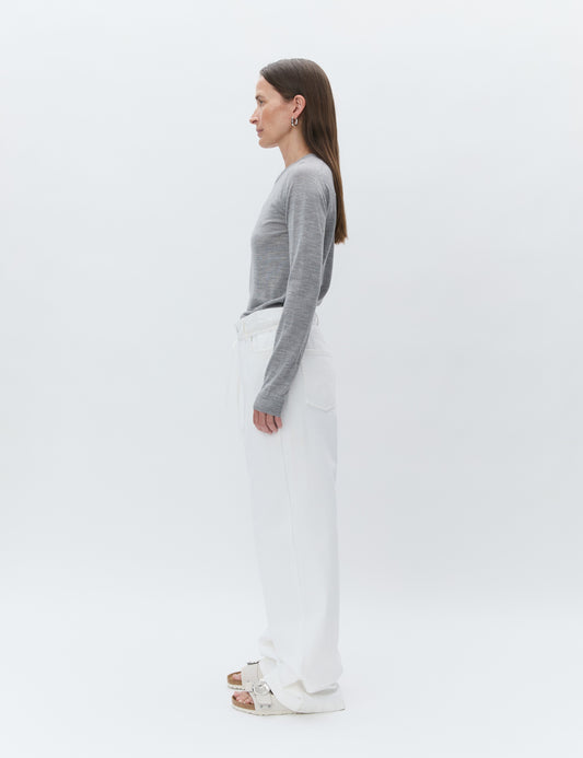 Jumper - ANNABELLE - DAILY ELEMENTS - Medium Grey Melange - LB