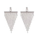 Silver Strand Earrings