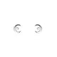 Cresent Moon Stud Earrings