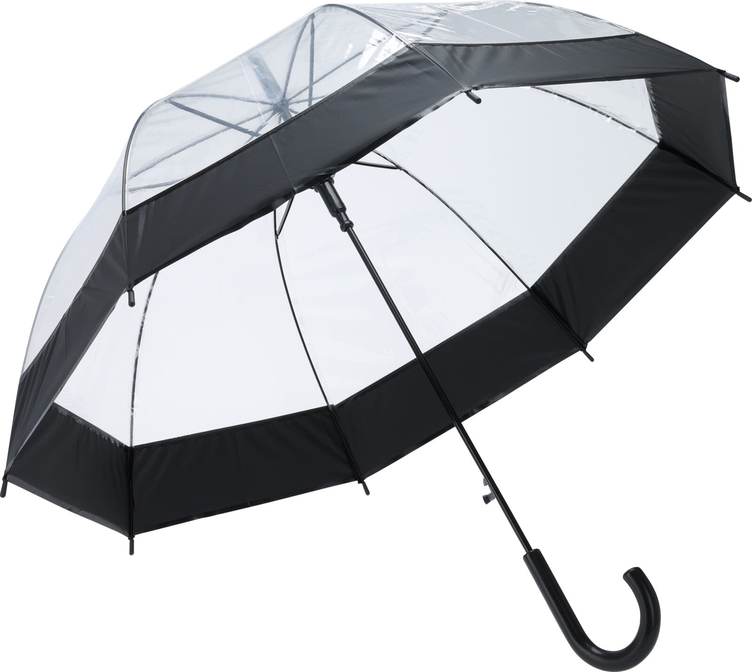 Umbrella -  Clear With Black Trim