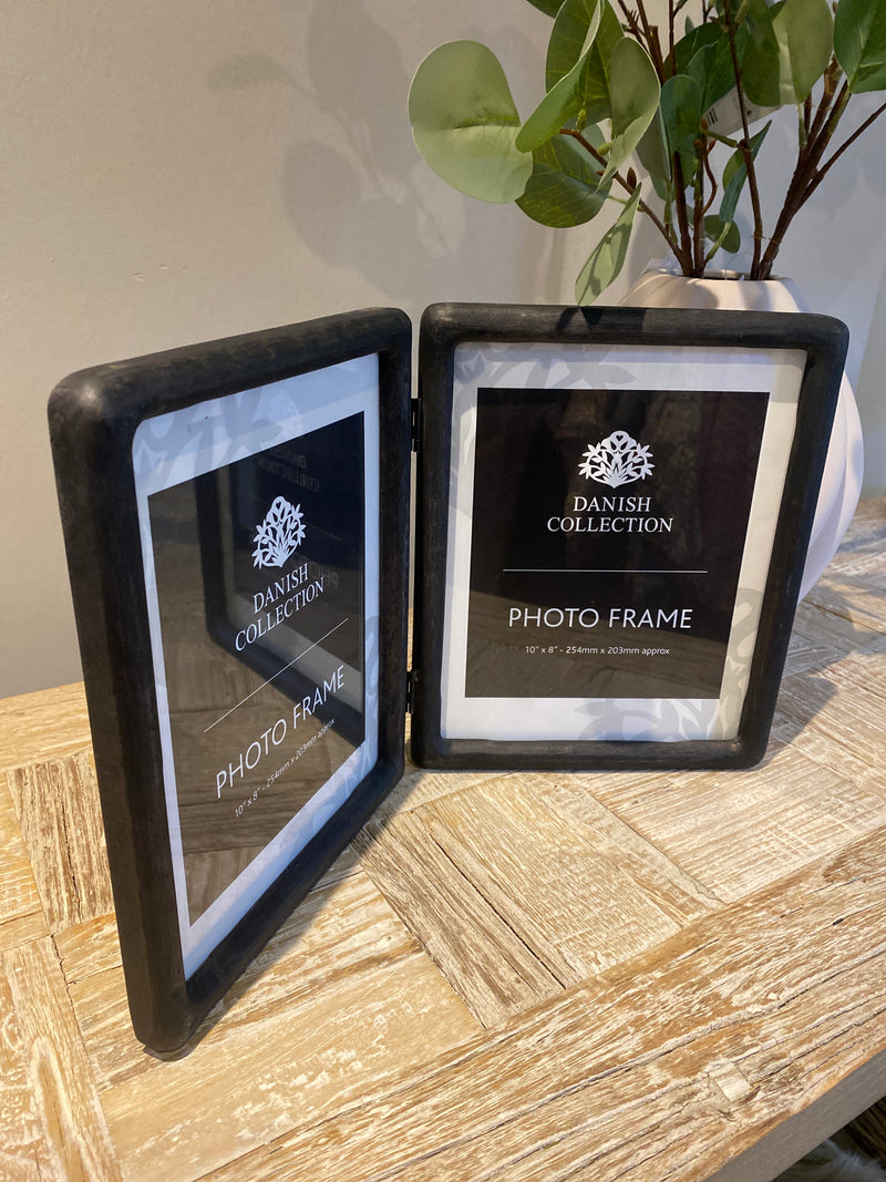 Picture Frame - Double - Rustic - Wood