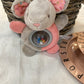 Rattle Lullaby - Teddy - Soft Pink