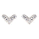 Crystal Mini Arrow Stud Earrings