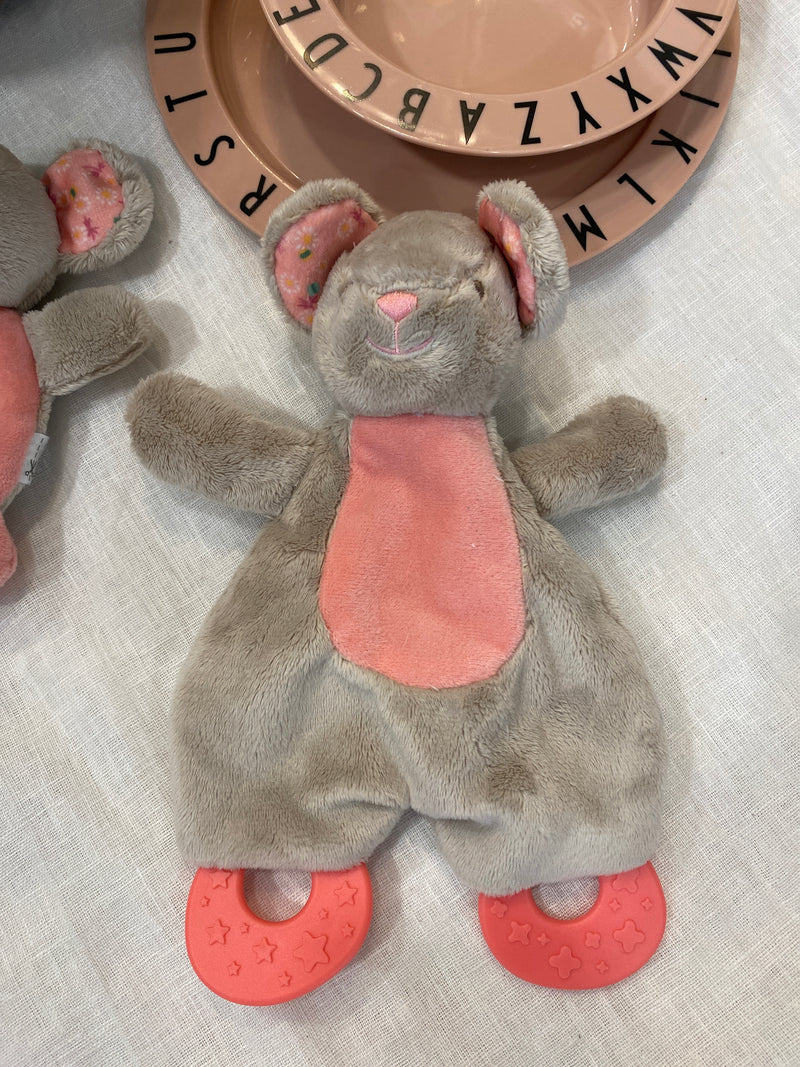 Baby Soother - Teddy - Soft Pink