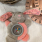 Rattle Lullaby - Rabbit - Soft Pink