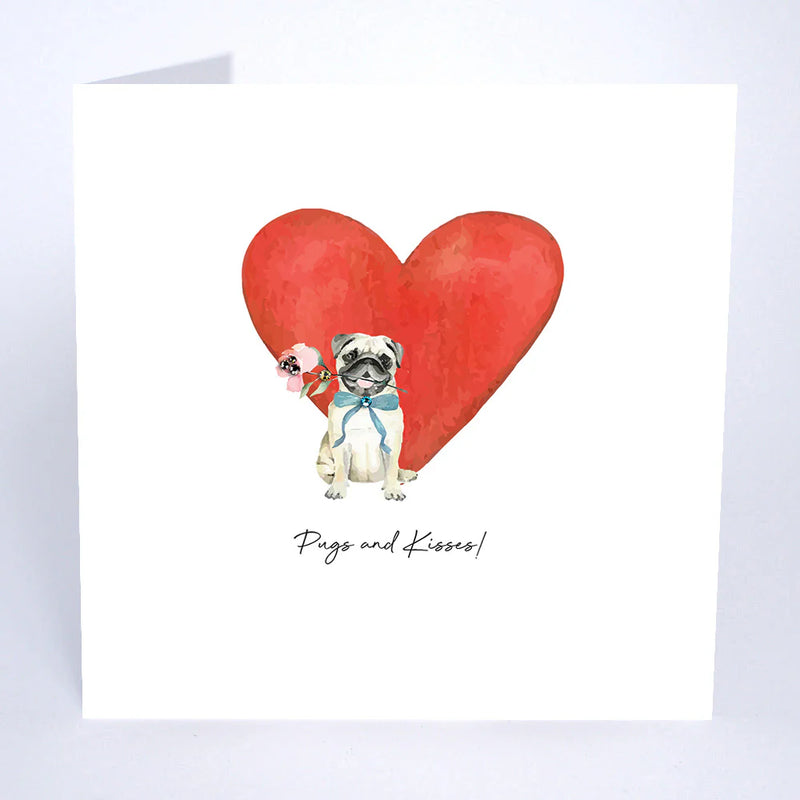 Card  - Pugs And Kisses