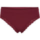 Feline Rib Mini Knickers - Bordeaux