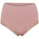 Feline Rib Midi Knickers - Antique Rose
