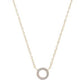 VIA London - Open Halo Necklace