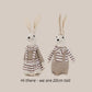 Easter Rabbit - Sitting PAIR - 22cm