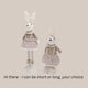 Easter Rabbit - Girl & Boy Pair - 58cm