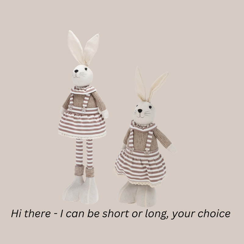Easter Rabbit - Girl & Boy Pair - 58cm