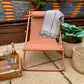 Garden Chair - Foldable - Rusty Brown