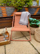 Garden Chair - Foldable - Rusty Brown