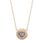 VIA London - Hammered Heart Necklace