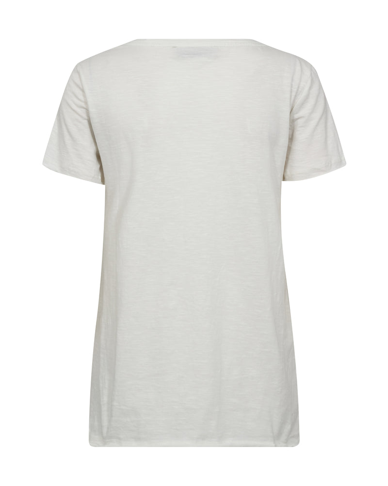 Top - NADINE O-SS DECO TEE - Celadon Tint - LB