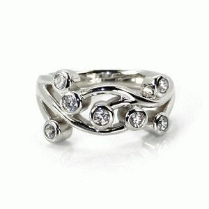 Juleo Jewellery - Half-Intertwining Silver Ring