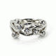 Juleo Jewellery - Half-Intertwining Silver Ring