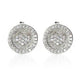 Juleo Jewellery -  Pave Heart Stud Earrings