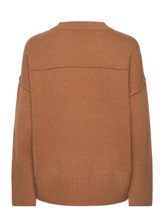Jumper - THEODORA - SOFT LAMB - Caramel Melange - LB