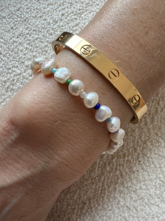 Bracelet METTE - Freshwater Pearl - Multicolour