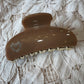 Hair Claw - Large - Caramel