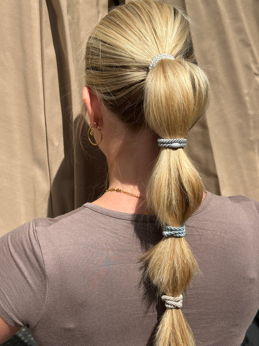 DANISH - Hair Tie - Slim - Supreme - Steel Grey