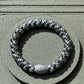 DANISH - Hair Tie - Supreme - L.Grey/Grey - Stripe