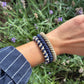 DANISH - Hair Tie - Supreme - Denim/White Stripe