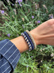 DANISH - Hair Tie - Supreme - Denim/White Stripe