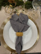 Napkin Ring - Beaded - Gold