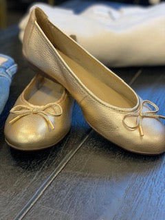 Ditte Ballerina Shoes - Gold