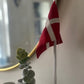 Danish Flag - With Pole