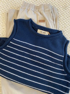 Top - AUBIN SL STRIPE KNIT - Spellbound