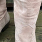 Boots Cowboy Suede Soft Pink
