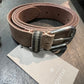 Belt - Leather With embellishment - Taupe