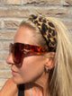 Hair Band -  LEO - Brown/Black