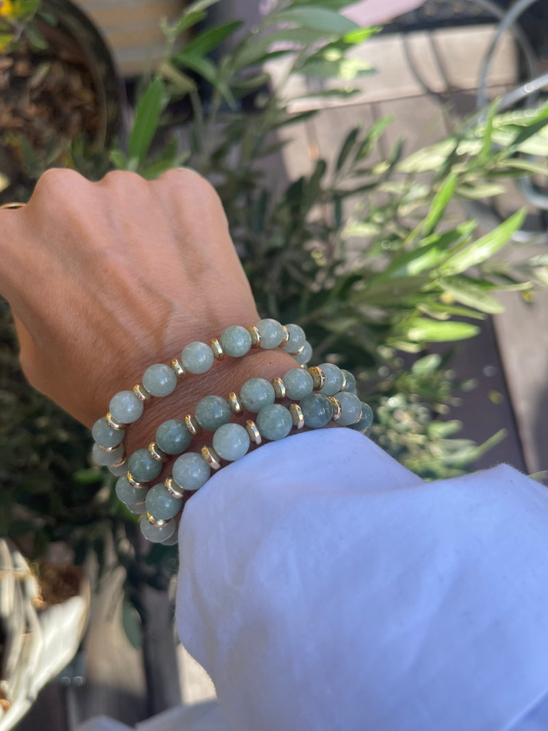 Bracelet - MILLIE - Large - Sage Green