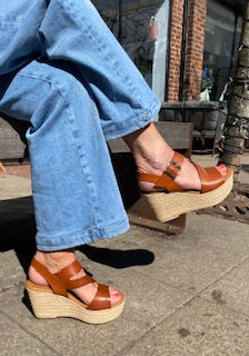Sandal - MAYA - Cuero