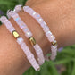 Bracelet  - AYA - Blush Pink - Square